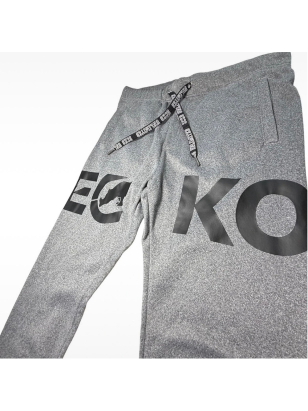 Men's Ecko Unltd. Jogger Sweatpants Size L Grey Black - Picture 5 of 5